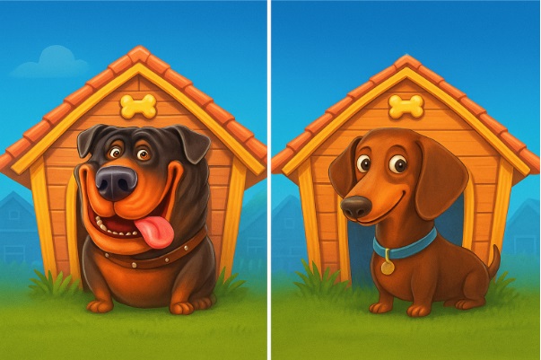 Différence entre Dog House classique et Megaways